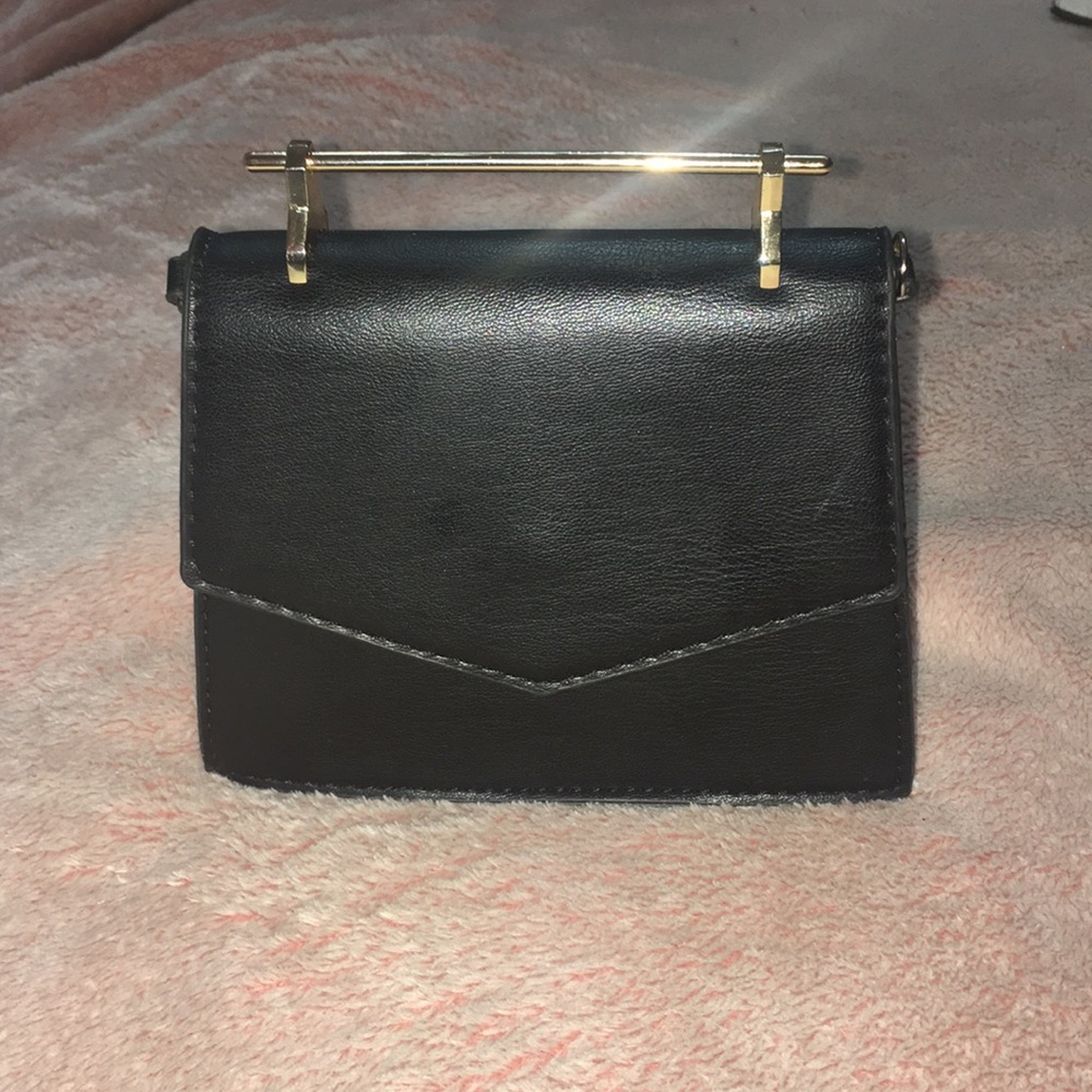 Black mini purse